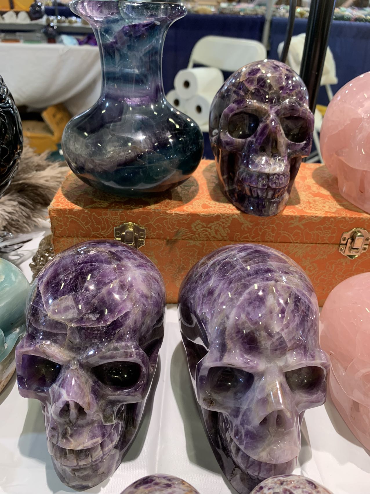 Amethyst Skull