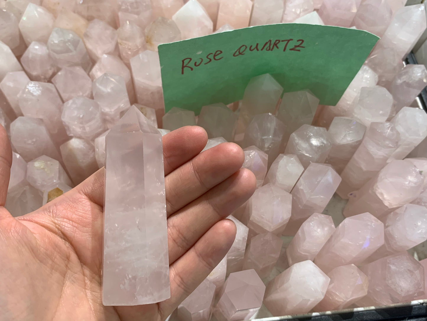 Rose Quartz point free size