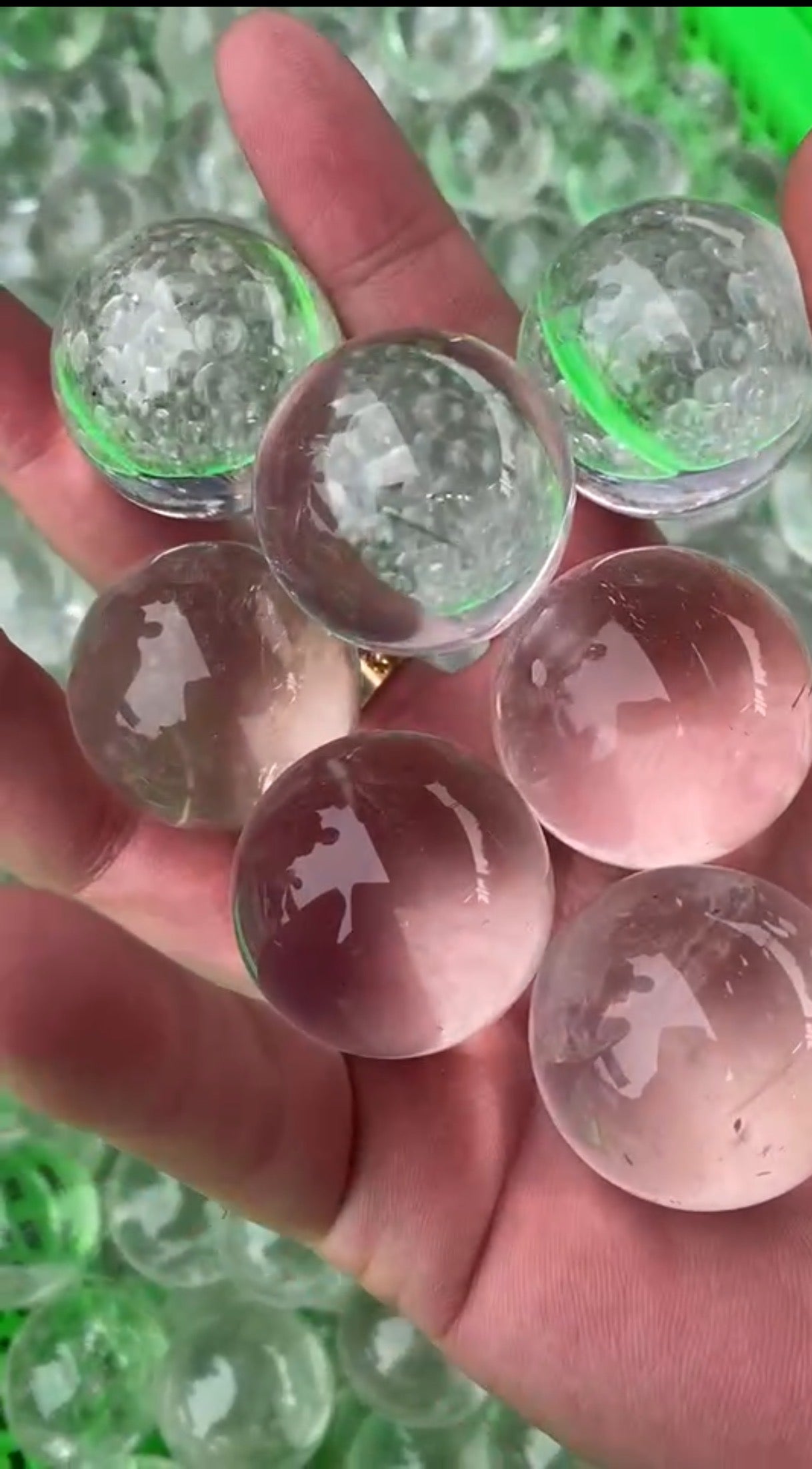 Clear quartz "A quality" 30mm