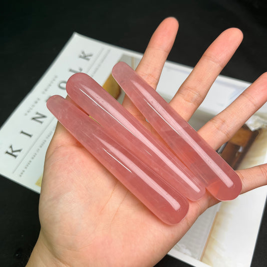 Rose quartz massage point