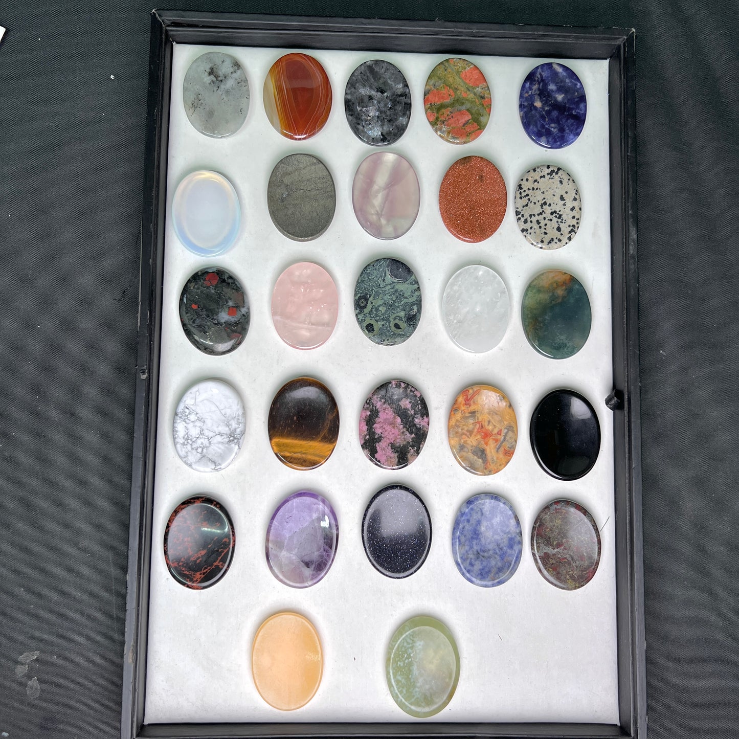 Assorted worry stone