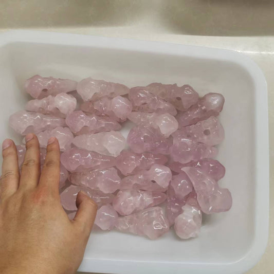 Bird Head rose quartz