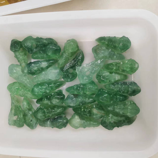 Bird Head green fluorite