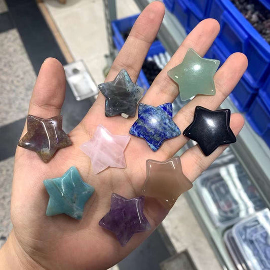 assorted stone small star