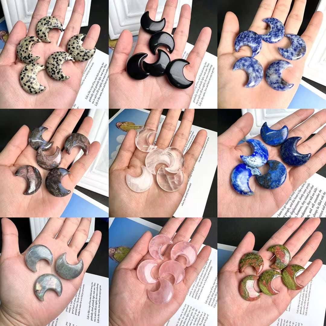 assorted stone small moon