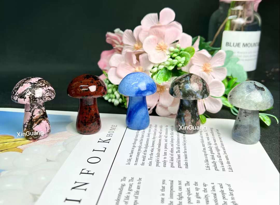 Assorted stone mushroom 2-inch