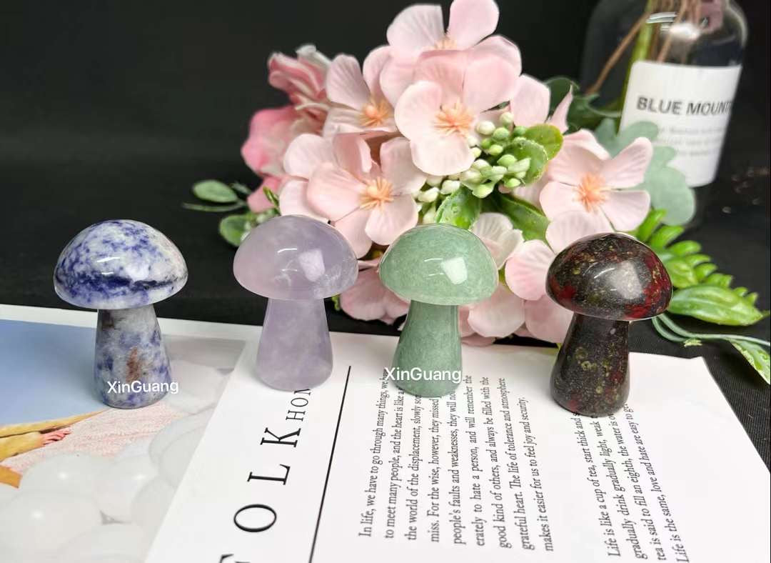 Assorted stone mushroom 2-inch