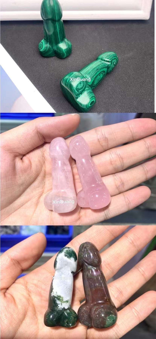 Assorted stone 2-inch dick