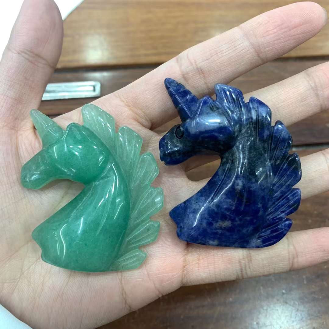 Unicorn 2-inch assorted stone(amethyst $12)