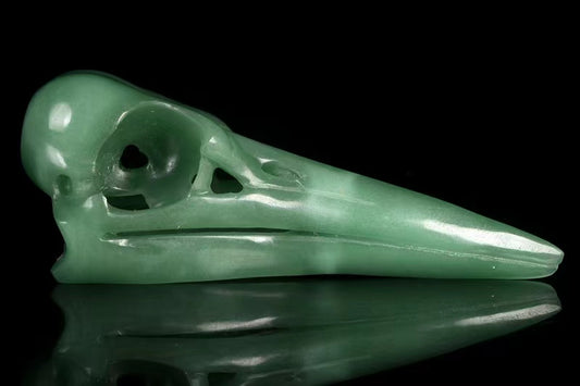 Bird Head green aventurine