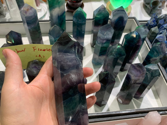 Fluorite point free size