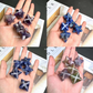Assorted stone Mer-Ka-Ba 20*20mm