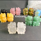 Assorted stone Lucky cat 2-inch
