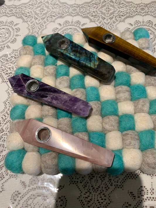 Assorted stone pipe
