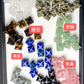 Assorted stone Mer-Ka-Ba 20*20mm