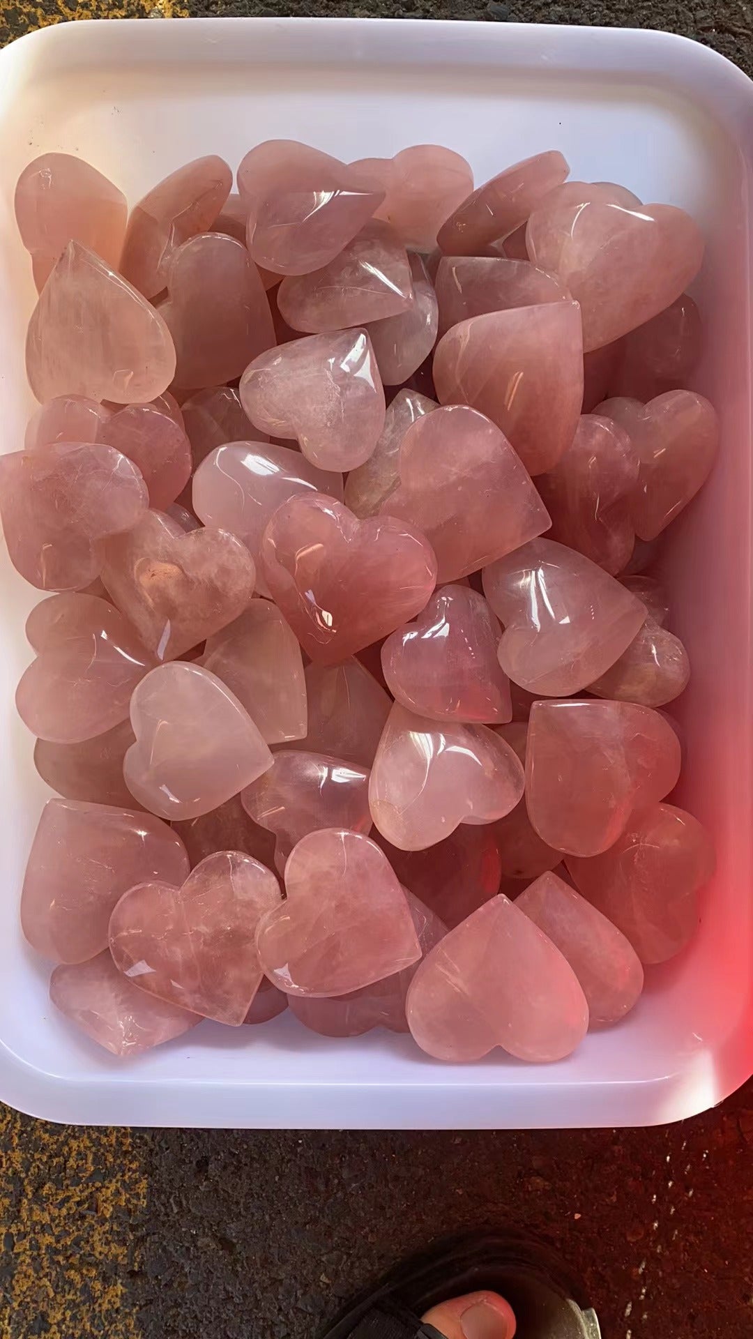 Rose quartz "A quality" from Madagascar