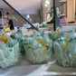Cluster green quartz assorted size