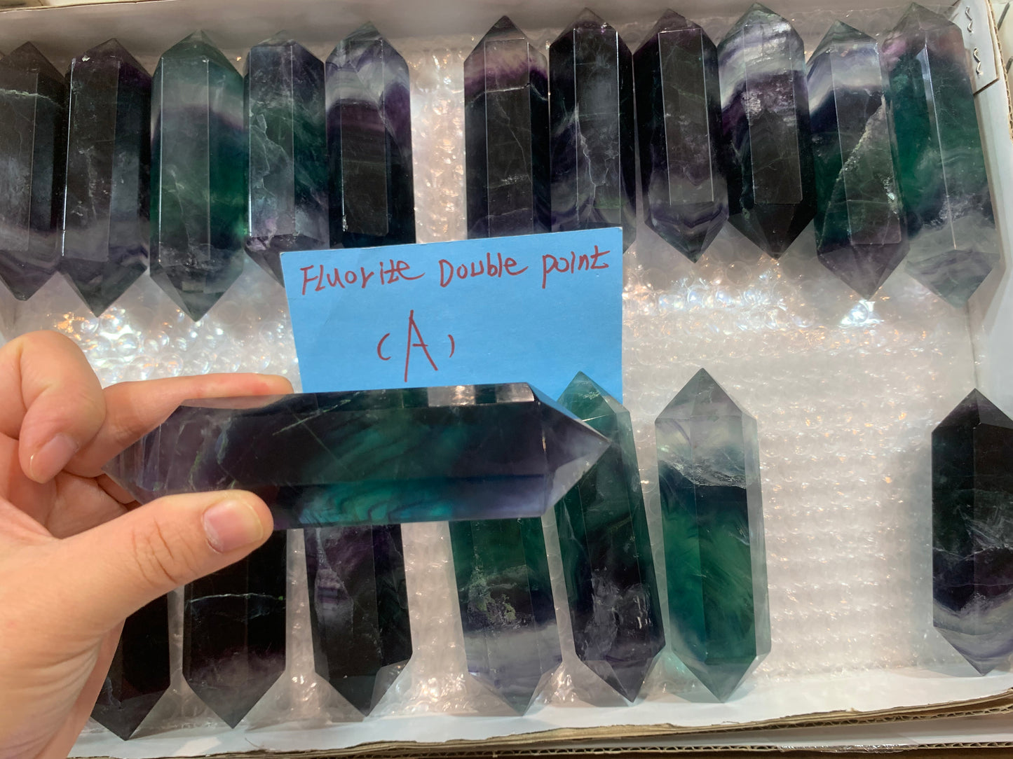 Fluorite double point free size