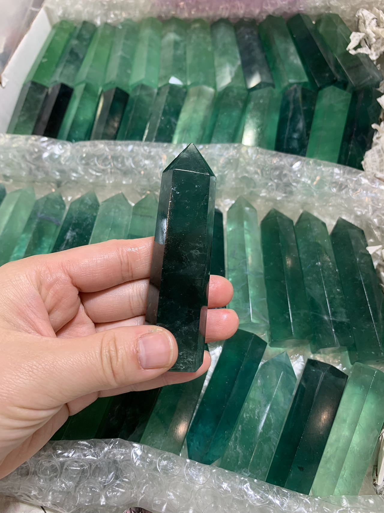 Green fluorite "A Grade"