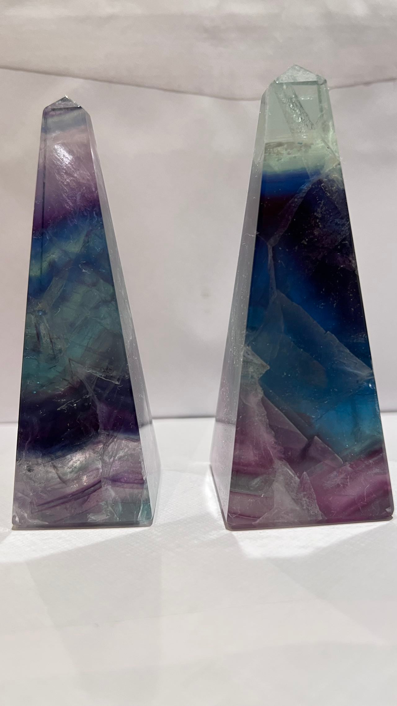 Fluorite Obelisk free size